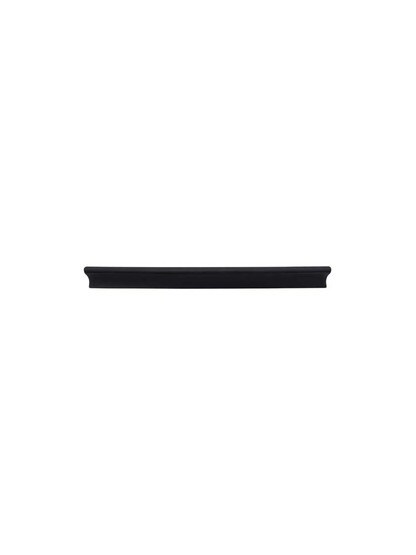 Glacier Cabinet Pull - 9 7/8 inch Center-to-Center in Flat Black.